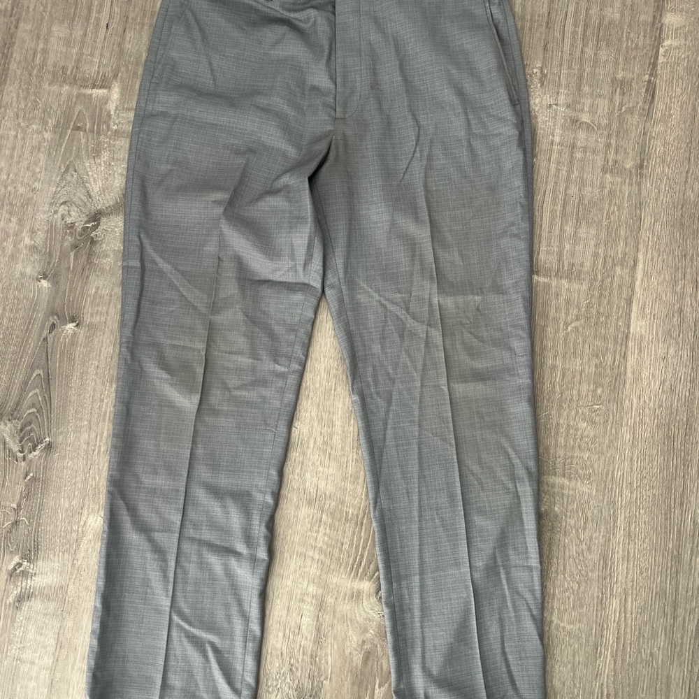 Roundtree & Yorke TravelSMART Gray Dress Pants 34x31